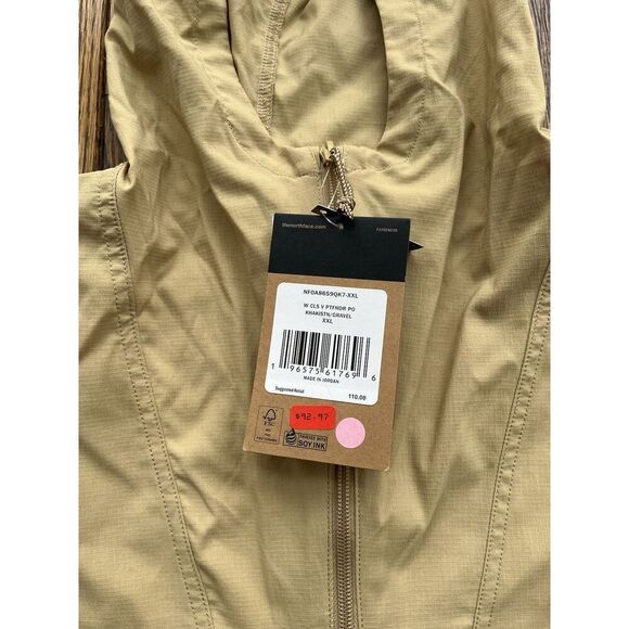 NWT The North Face Women Class V Pathfinder Pullover Khaki Size XXL - Picture 2 of 7